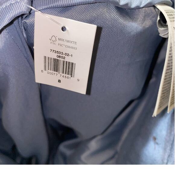 Banana Republic Wool High Waist Wide Leg Preppy Casual Slacks Pants sz 8 NWTs - Picture 9 of 10